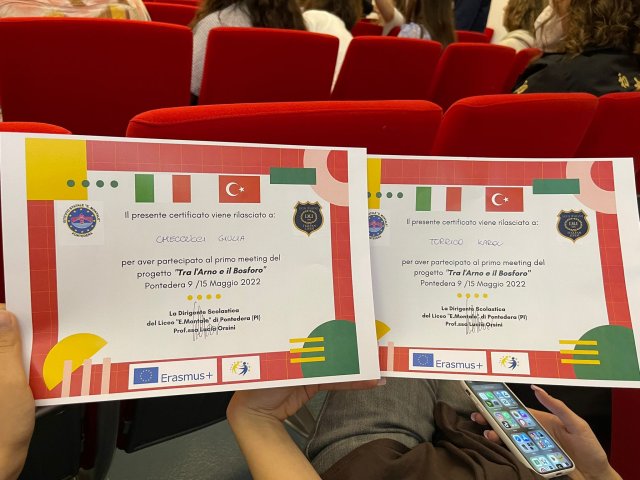 Gemellaggio con il Liceo Italiano IMI di Istanbul a Pontedera