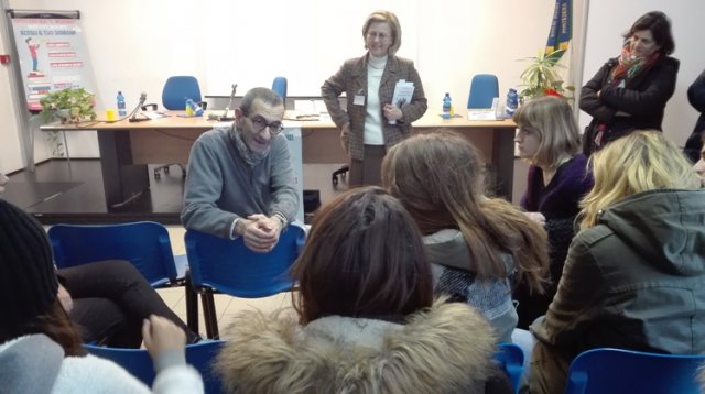MAURIZIO MAGGIANI AL LICEO MONTALE